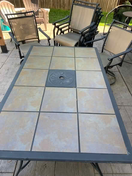 Photo of free Patio table and chairs (Naperville IL) #2