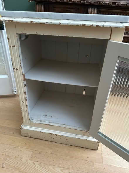Photo of free Shabby chic marble-topped cabinet (Leytonstone E11) #4