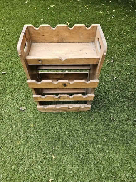 Photo of free Wooden wine rack (Glasnevin) #2