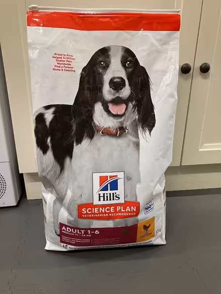 Photo of free 9kg Hills Science Plan Dog Food Adult 1 to 6 years Chicken (CT21) #1