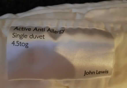 Photo of free 3-in-1 single duvet (Glenleigh Park TN39) #3