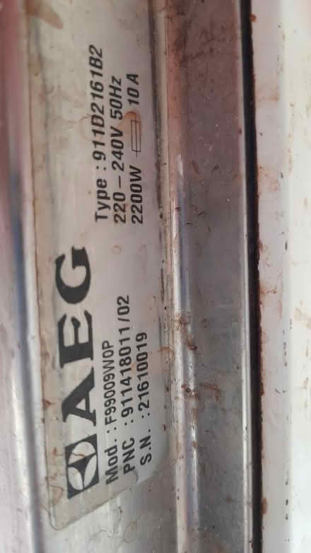 Photo of free Dishwasher AEG not working (SN1 old town swindon) #4