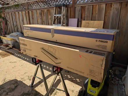 Photo of free Yamaha electronic piano P-45B (Menlo Park / Stanford) #1