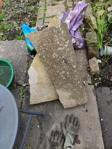 Photo of free 3 X complete paving slabs and other (Elmdon, B92) #2