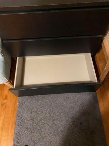 Photo of free Standard dark chest of drawers (Brixton) #4