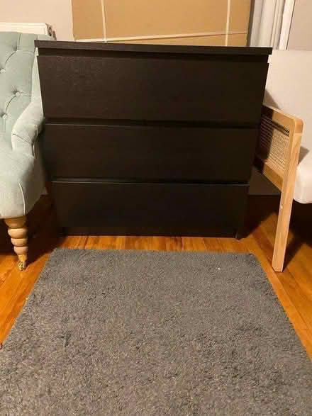 Photo of free Standard dark chest of drawers (Brixton) #3