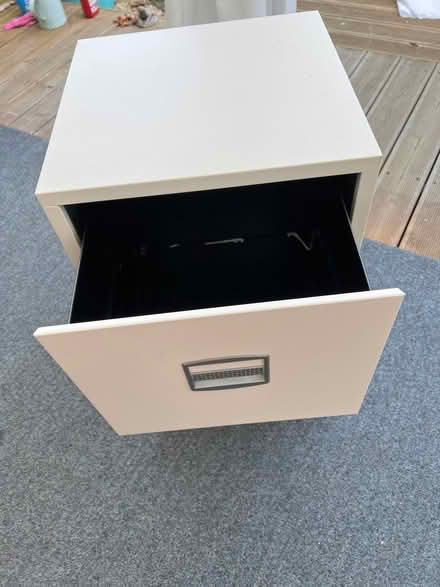 Photo of free Small metal filing cabinet (South Bretton Peterborough) #1
