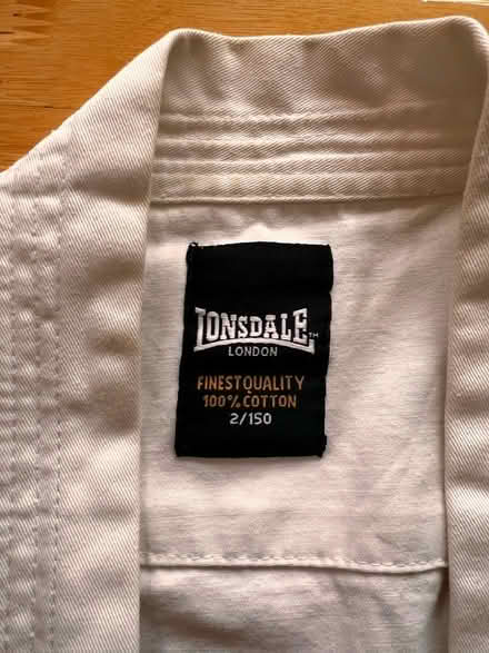 Photo of free Child’s white cotton karate gi suit (Grangetown, Sunderland) #2