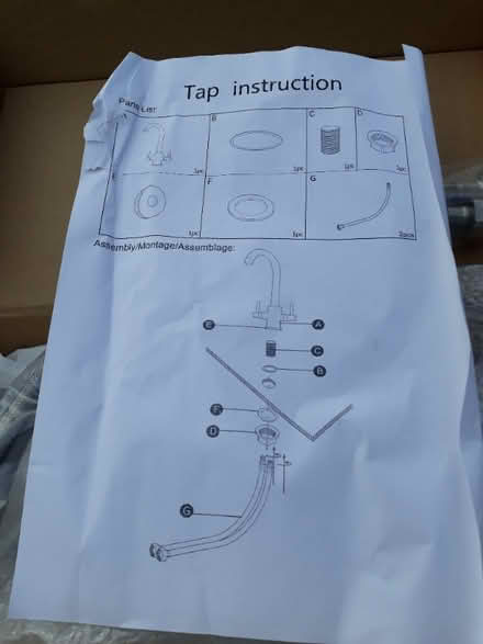 Photo of free New Mixer Tap (Brighton Hill RG22) #1