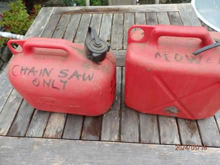 Photo of free Five litre petrol containers (Leasgill LA7) #1