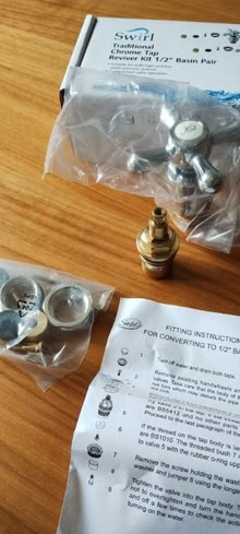 Photo of free Brand new tap reviver kit - only hot tap top (WD17) (Central Watford WD17) #1