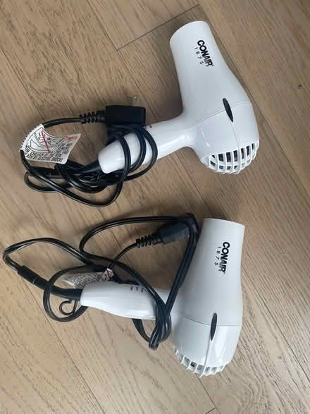Photo of free Two conair 1875 hairdryers (Murray Hill) #1