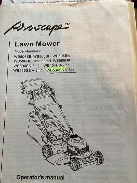 Photo of free Pro-scape Lawn Mower (Malvern) #1