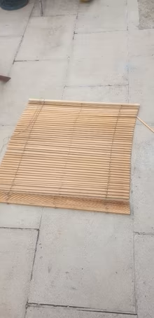 Photo of free Wooden slat blind 100cm wide 150cm length (Warley HX2) #1