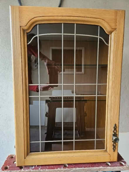 Photo of free Glass fronted kitchen cabinets (Leigh-on-Mendip CP BA3) #1