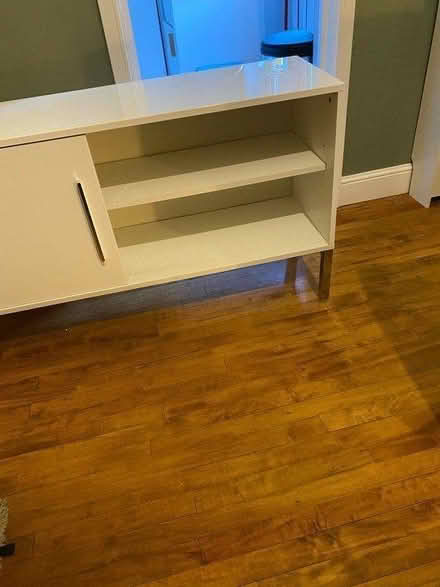 Photo of free White TV unit (Brixton) #3