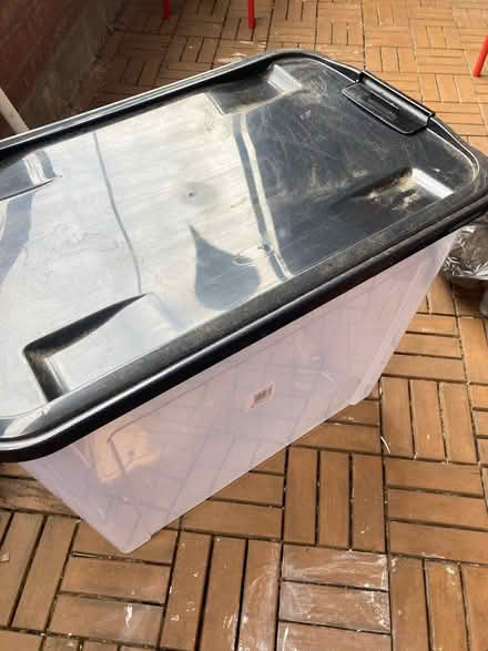 Photo of free 67L storage box with clip-on lid (N16) #1
