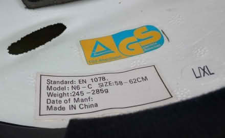 Photo of free Large/ XL Cycle Helmet (The Grange EH9) #2