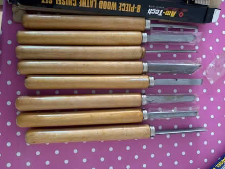 Photo of free Wood lathe chisels (Didcot) #2