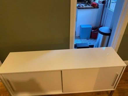 Photo of free White TV unit (Brixton) #2