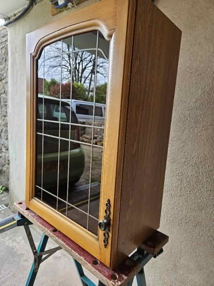Photo of free Glass fronted kitchen cabinets (Leigh-on-Mendip CP BA3) #2