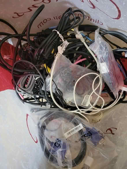 Photo of free Lots of electrical/electronic leads (South Normanton DE55) #1