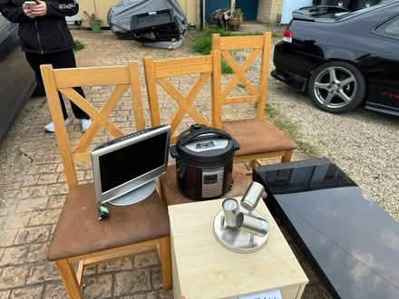 Photo of free Solid wood chair X3 (OX29) #1