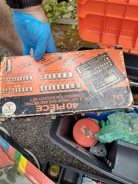 Photo of free Tool boxes with various tools (Rayleigh SS6) #4