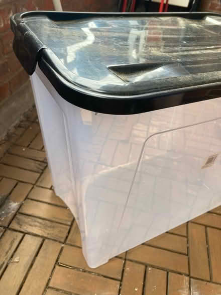 Photo of free 67L storage box with clip-on lid (N16) #4