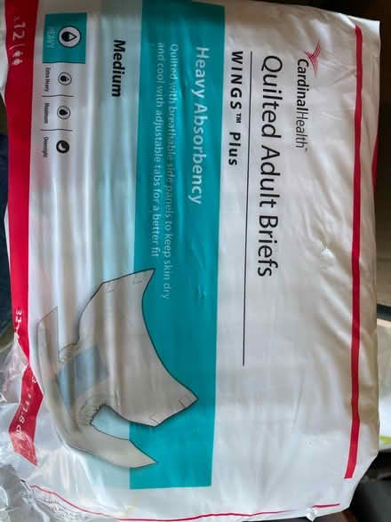 Photo of free Adult Incontinence Briefs (Near El Camino Hosp Los Gatos) #1