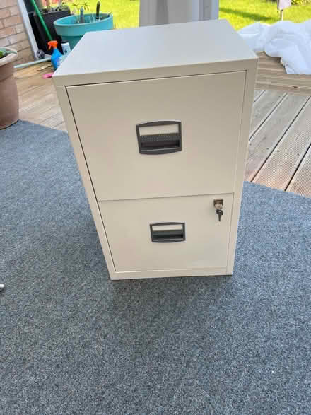 Photo of free Small metal filing cabinet (South Bretton Peterborough) #2