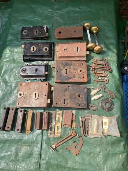 Photo of free Antique & vintage door locks etc (Ringwood BH24) #1