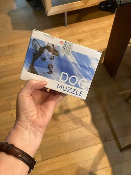 Photo of free Dog muzzle. Never used (Roxborough/ Wissahickon) #2