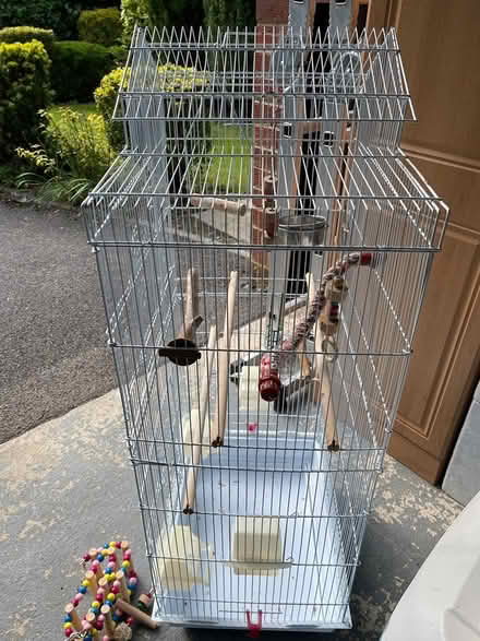 Photo of free Budgies Cage - extra tall (Sandhurst) #2