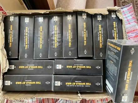 Photo of free The World at War VHS Tapes (BA13) #2