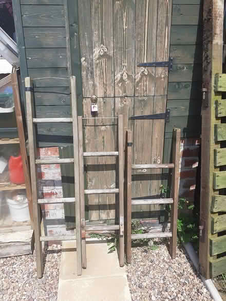 Photo of free Wood ladder pieces for upcycling (Bradford BD13) #1
