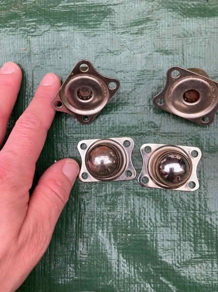Photo of free 4 x small ball castors (Ringwood BH24) #1