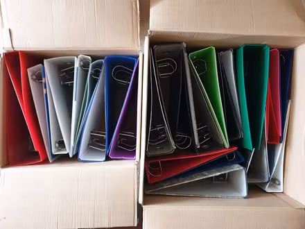 Photo of free Binders & Lever Arch files (NG5) #1