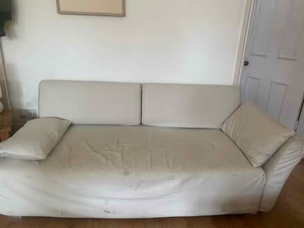 Photo of free IKEA cream daybed - MUST GO TUESDAY (Newington Green) #3