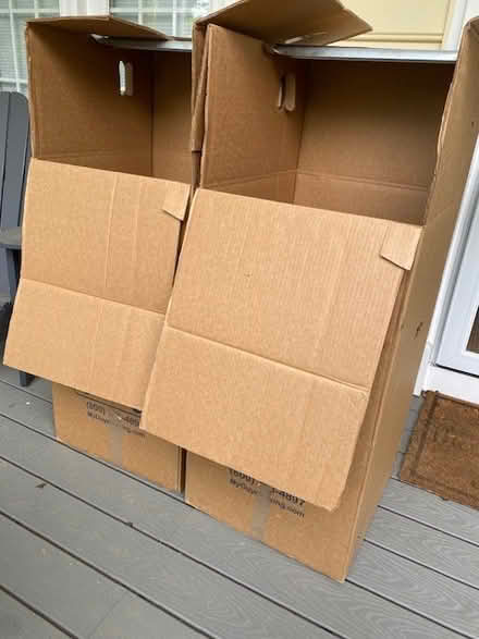 Photo of free Two Wardrobe Moving Boxes (Purcellville, VA 20132) #1