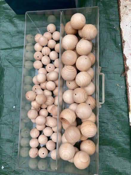 Photo of free Wooden balls for craft (Ringwood BH24) #1