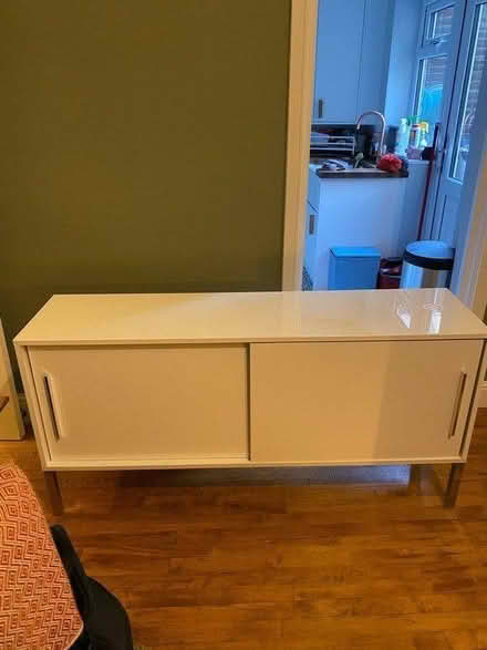 Photo of free White TV unit (Brixton) #1