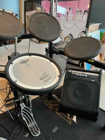 Photo of free Drum kit ROLAND (year 2010) (Rathgar) #2
