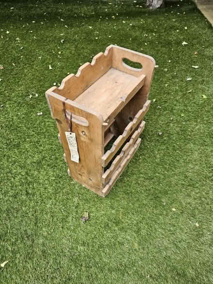 Photo of free Wooden wine rack (Glasnevin) #1