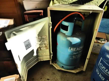 Photo of free Agni portable gas heater with spare full 15KG gas (Sharmans Cross B91) #2