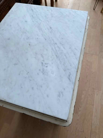 Photo of free Shabby chic marble-topped cabinet (Leytonstone E11) #3