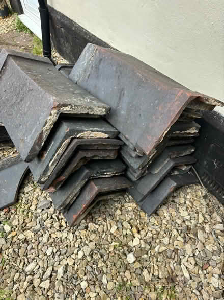 Photo of free Reclaimed roofing ridge tiles (Tredworth GL1) #1