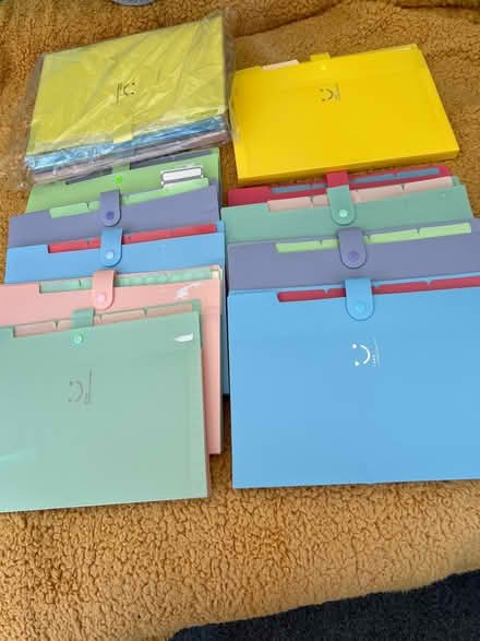 Photo of free 14 A4 folders (South Bretton Peterborough) #1
