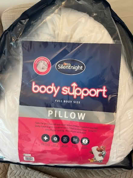 Photo of free BODY SUPPORT PILLOW used once or twice Morden SM4 (Lower Morden SM4) #1