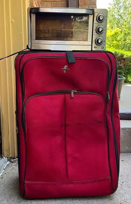 Photo of free Travel Suitcase + Countertop Oven (Aksarben/Elmwood Area)